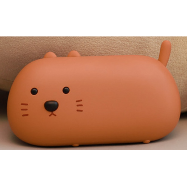 Techgear 小猫喵二合一暖手充電寶 H-W-04OR (橙色) - 4000mAh、長效續航、Type-C充電